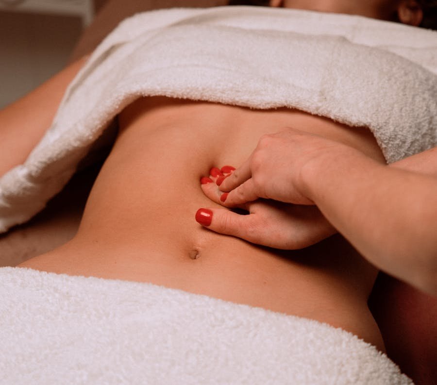 Puntos de acupuntura para quitar la inflamación abdominal