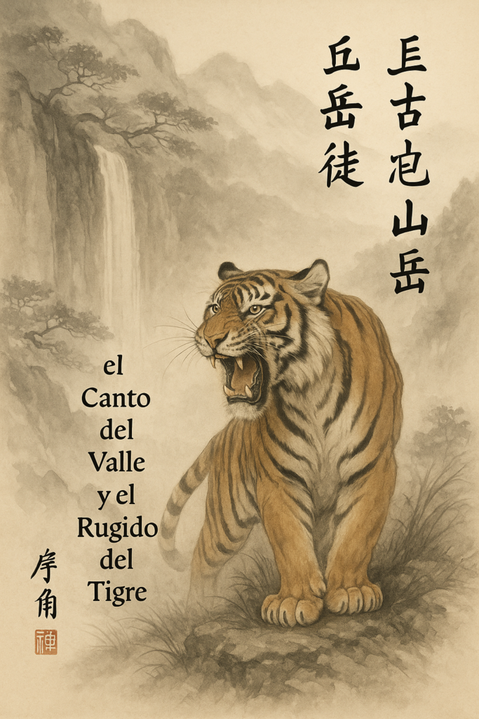 portada el canto del valle y el rugido del tigre