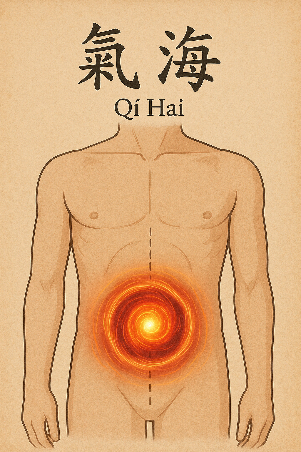 Qì Hǎi (6RM - 气海)