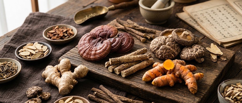Fitoterapia china – hierbas medicinales, raíces y hongos terapéuticos de la Medicina Tradicional China